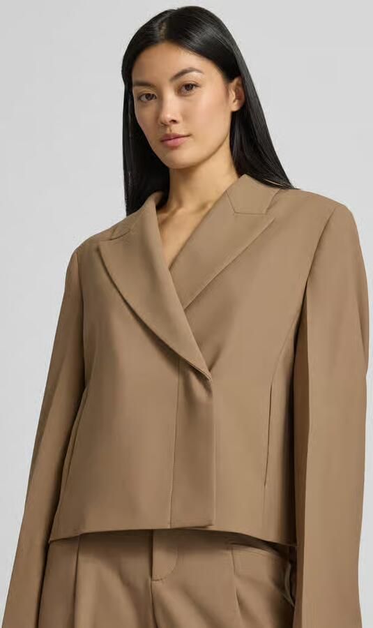 Closed regular fit blazer met reverskraag - Foto 2