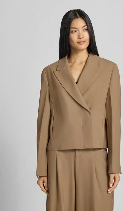 Closed regular fit blazer met reverskraag - Foto 3