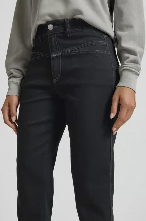 Closed Regular fit jeans met logopatch
