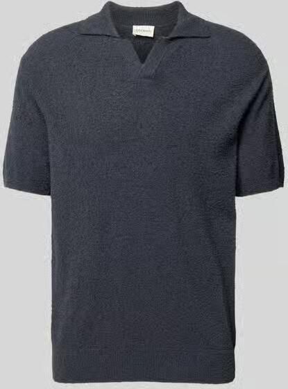 Closed regular fit poloshirt in brei-look - Foto 2