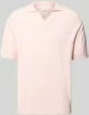 Closed regular fit poloshirt in brei-look