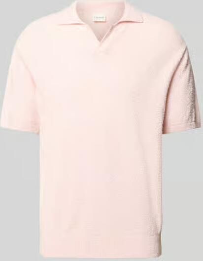 Closed regular fit poloshirt in brei-look - Foto 2