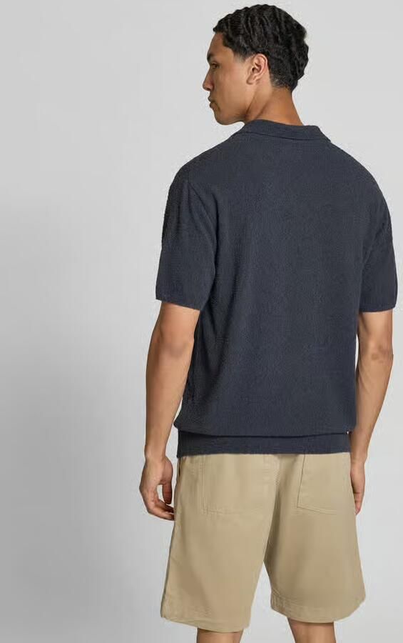 Closed regular fit poloshirt in brei-look - Foto 2