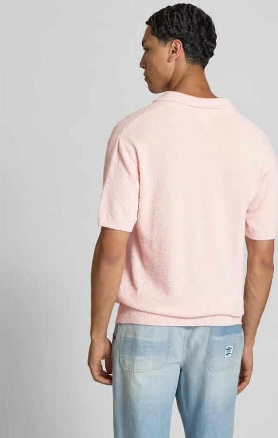 Closed regular fit poloshirt in brei-look - Foto 2