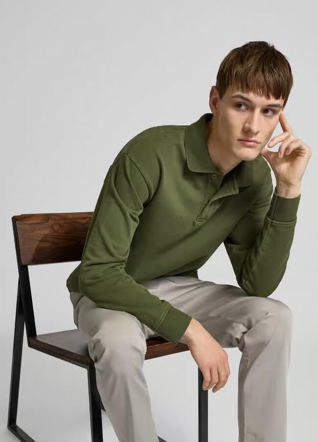 Closed Regular fit poloshirt van biologisch katoen