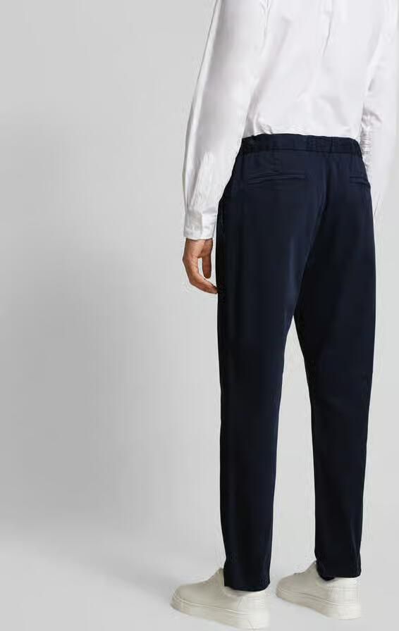Closed Regular fit stoffen broek met labeldetail - Foto 3