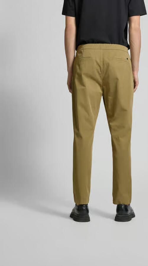 Closed Regular fit stoffen broek met labeldetail - Foto 3