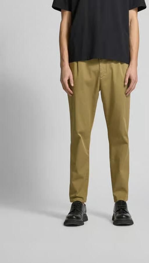 Closed Regular fit stoffen broek met labeldetail - Foto 2