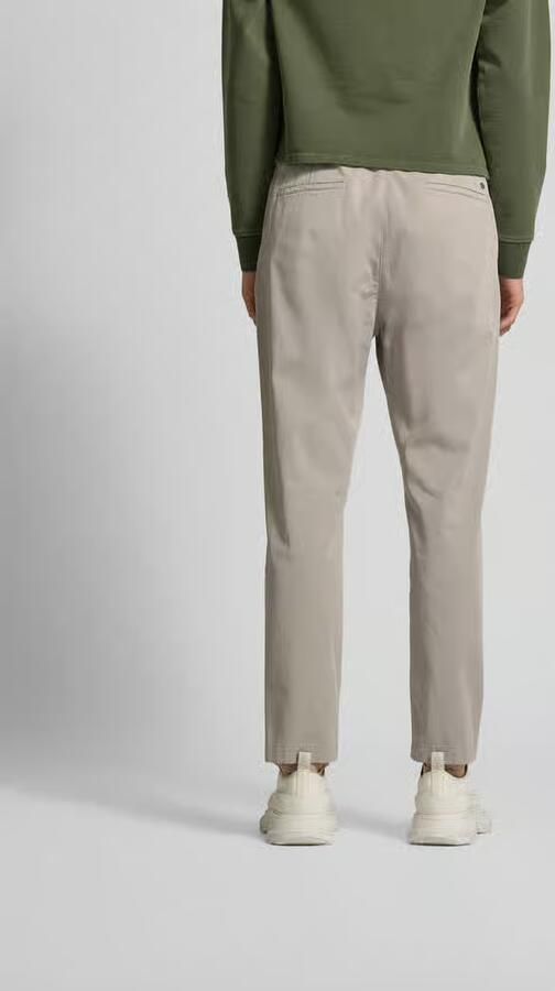Closed Regular fit stoffen broek met labeldetail - Foto 2