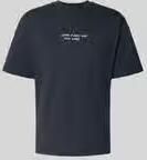 Closed Regular fit t-shirt met statementprint