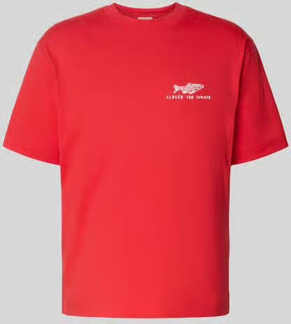 Closed regular fit T-shirt met statementprint - Foto 2