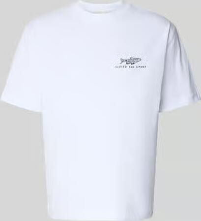 Closed regular fit T-shirt met statementprint - Foto 2