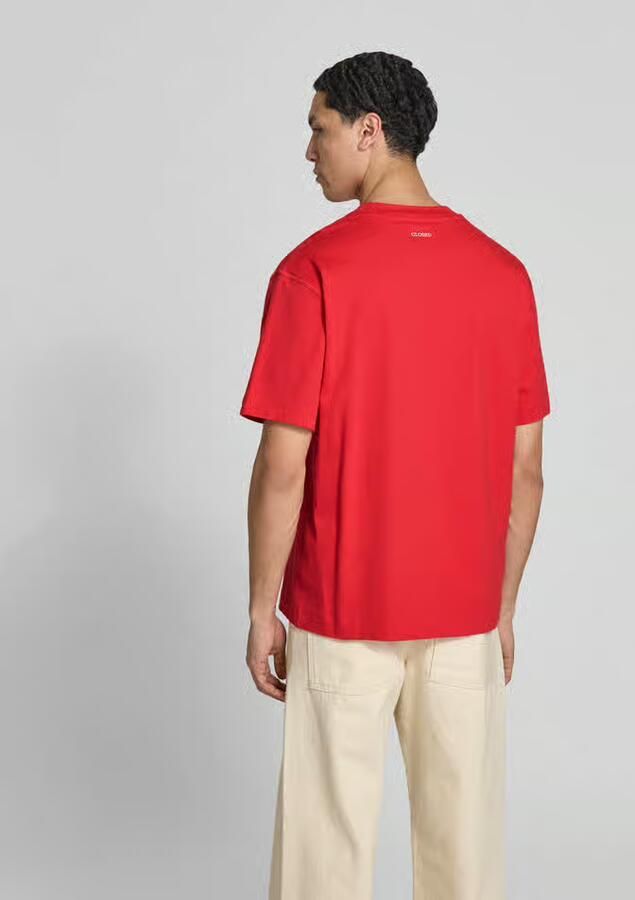 Closed Regular fit t-shirt met statementprint - Foto 2