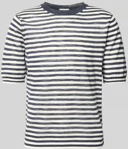 Closed regular fit T-shirt van linnenmix - Foto 2