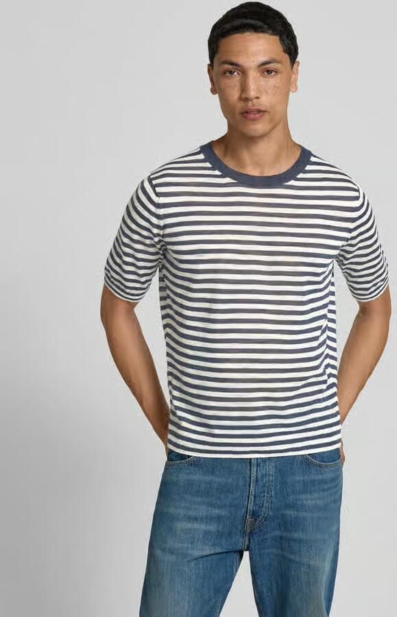 Closed Regular fit t-shirt van linnenmix - Foto 3