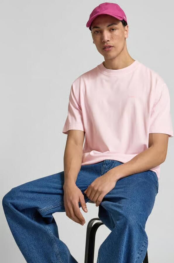 Closed regular fit T-shirt van puur katoen