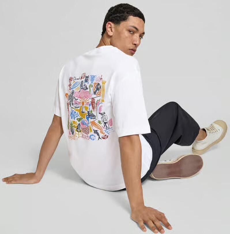 Closed regular fit T-shirt van puur katoen