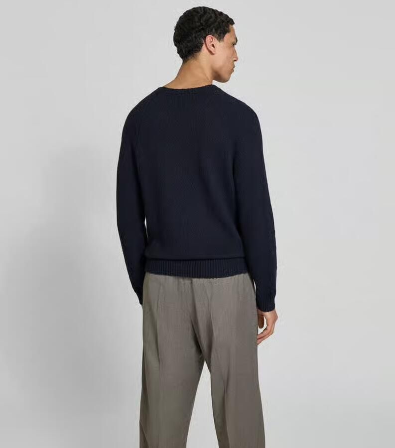 Closed regular fit trui in brei-look - Foto 2