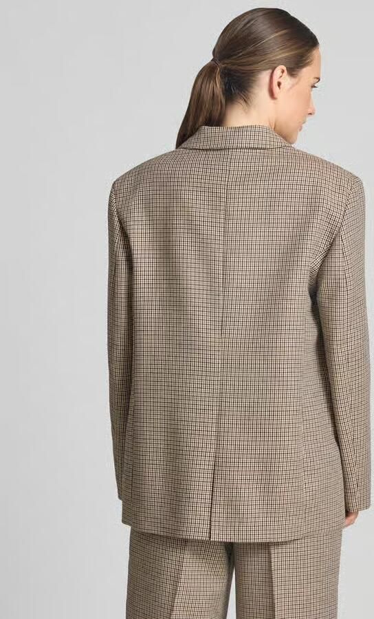 Closed relaxed fit blazer met klepzakken model 'LOLA' - Foto 3