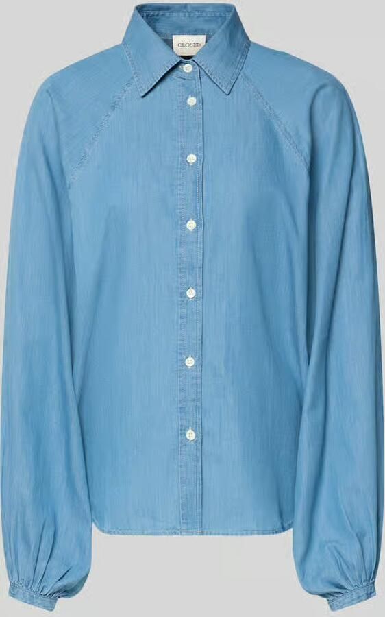 Closed relaxed fit blouse in denimlook