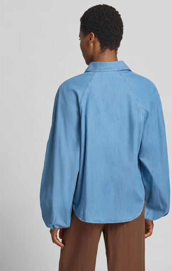 Closed relaxed fit blouse in denimlook - Foto 2