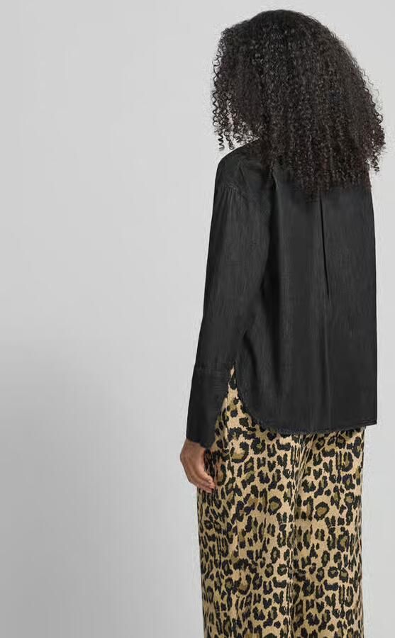 Closed Relaxed fit blouse met tuniekhals - Foto 2
