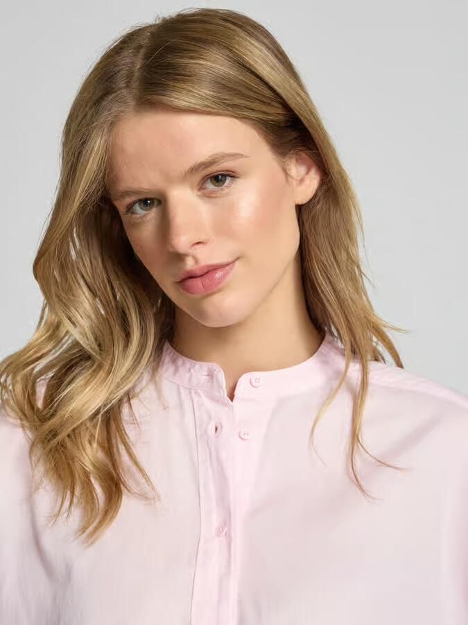 Closed Relaxed fit overhemdblouse met opstaande kraag