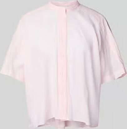 Closed Relaxed fit overhemdblouse met opstaande kraag - Foto 2