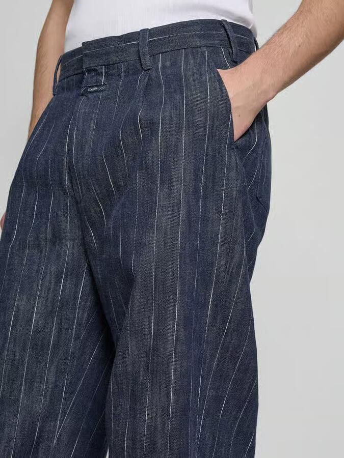 Closed Relaxed fit stoffen broek met labeldetail - Foto 2