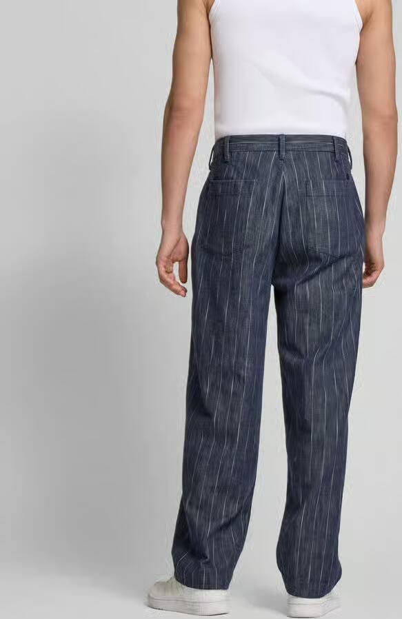 Closed Relaxed fit stoffen broek met labeldetail - Foto 3