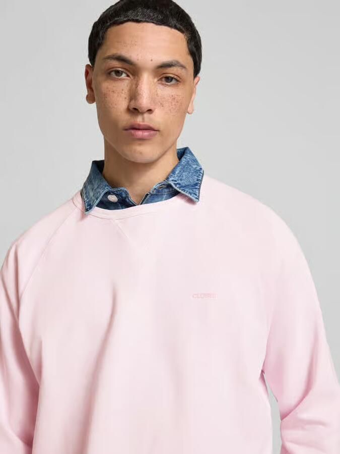 Closed relaxed fit sweatshirt van katoen