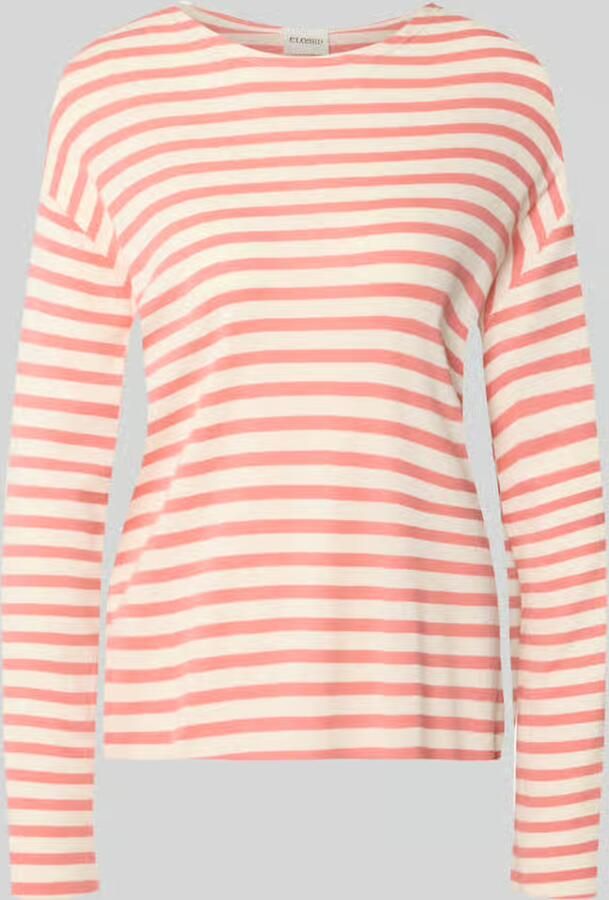 Closed Shirt met lange mouwen in all-over look met ronde hals - Foto 2