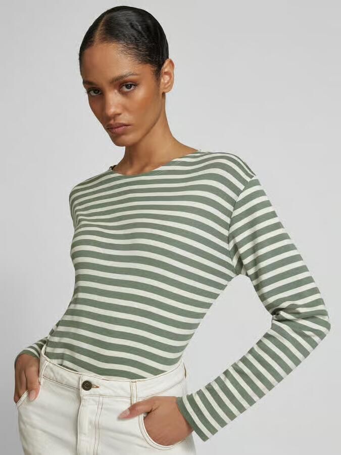 Closed Shirt met lange mouwen van katoenmix