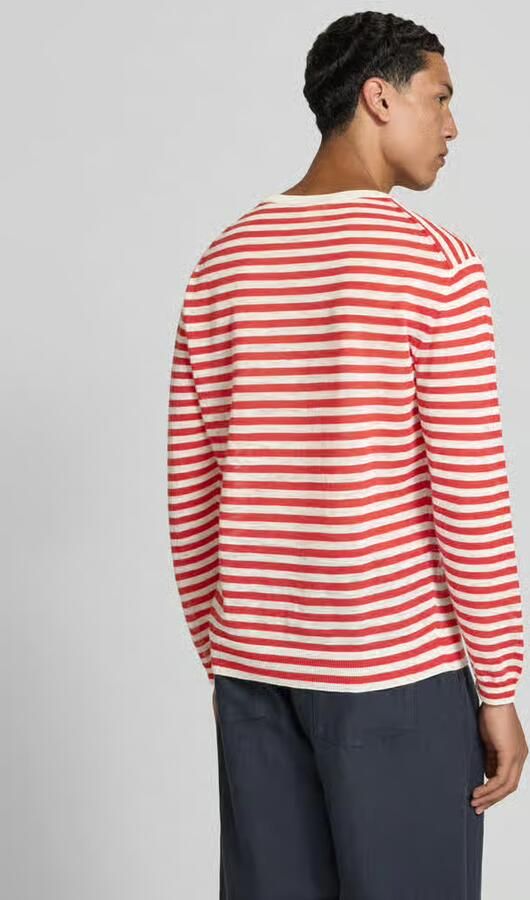 Closed shirt met lange mouwen van linnenmix - Foto 3