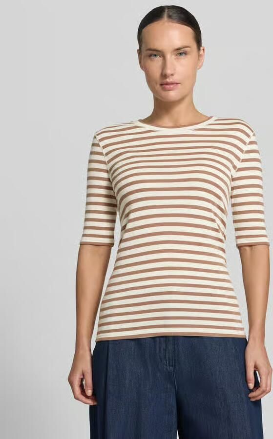 Closed skinny fit t-shirt met ronde hals - Foto 2