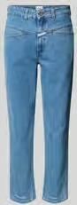 Closed Slim fit jeans met siernaden