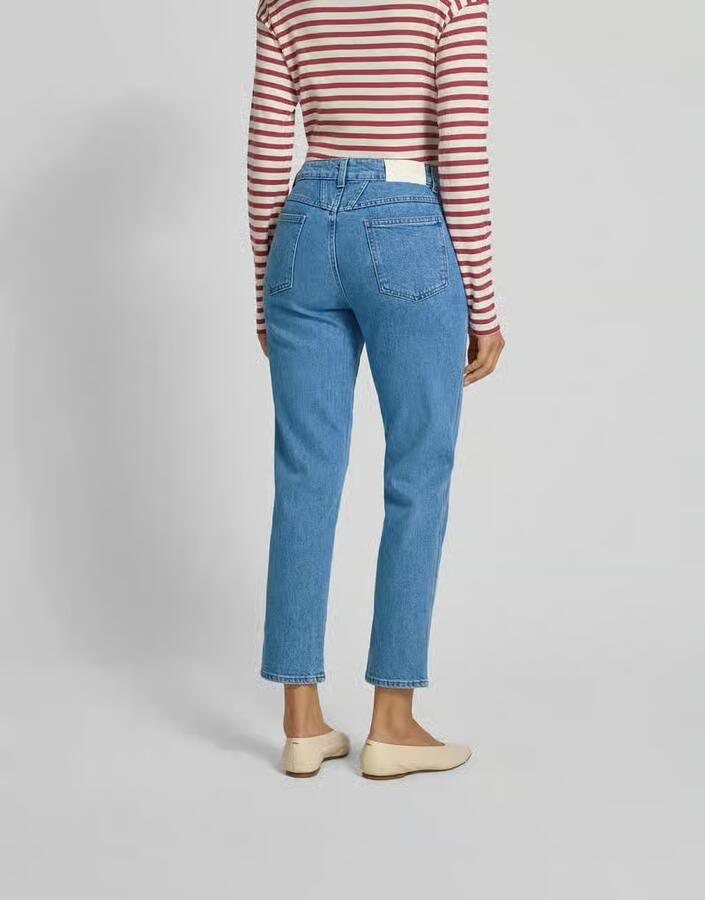 Closed Slim fit jeans met siernaden - Foto 2