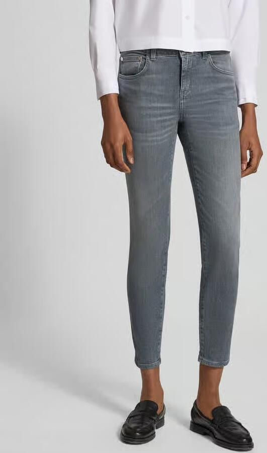 Closed Slim fit jeans van katoenmix model 'Baker' - Foto 3