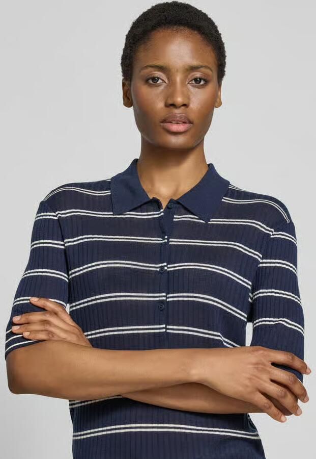 Closed Slim Fit poloshirt van pure wol - Foto 3