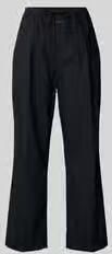 Closed Stoffen broek met elastische band