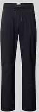 Closed Stoffen broek met elastische band