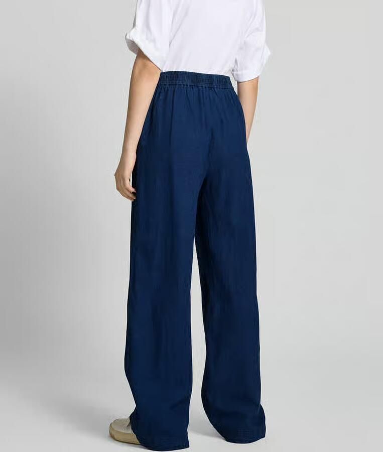Closed Stoffen broek met elastische band - Foto 2