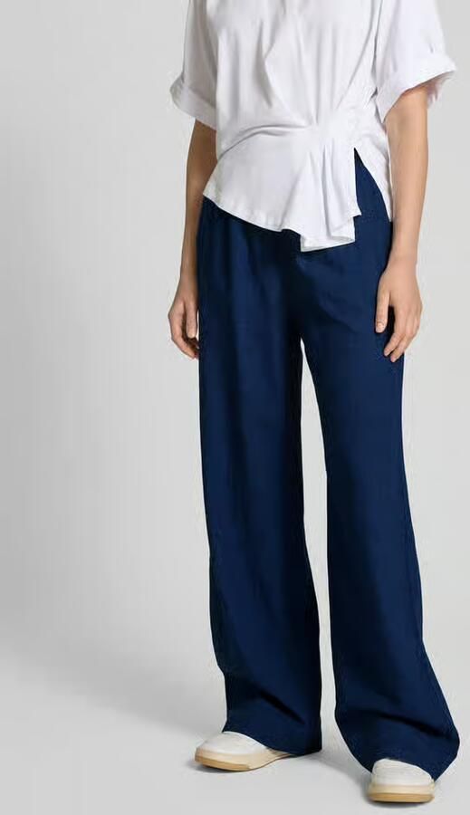 Closed Stoffen broek met elastische band - Foto 3