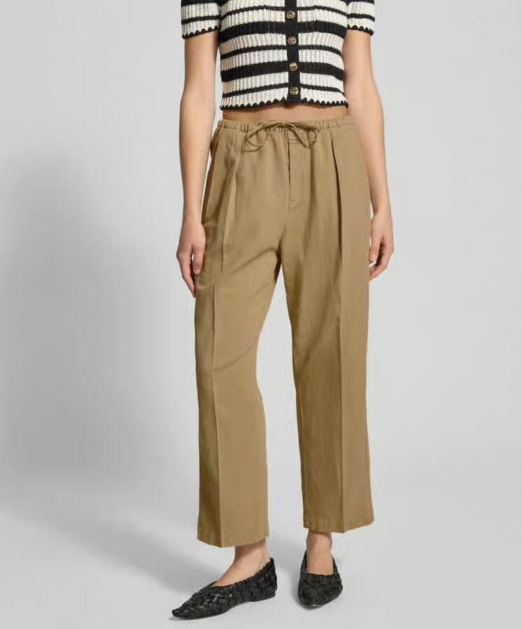 Closed Stoffen broek met linnen - Foto 2