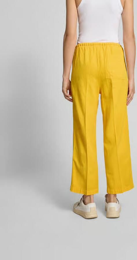 Closed Stoffen broek met linnen - Foto 2