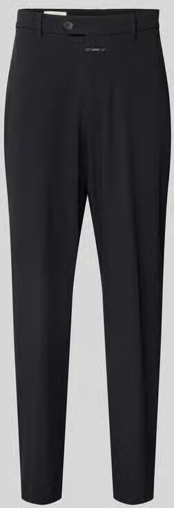 Closed Stoffen broek met logostitching - Foto 2