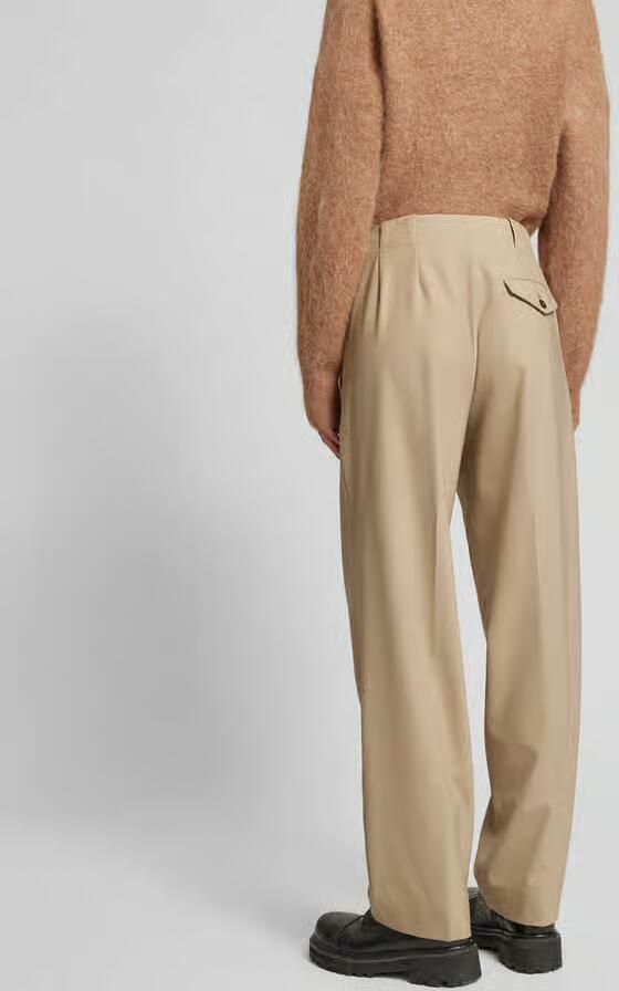 Closed Stoffen broek met scheerwol - Foto 2
