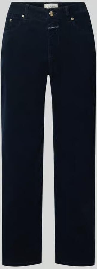 Closed straight fit jeans in ribfluweellook model 'Milo'