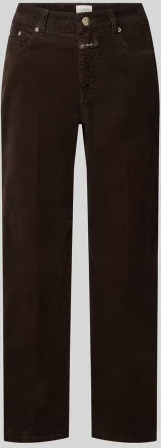 Closed straight fit jeans in ribfluweellook model 'Milo'