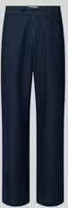 Closed straight fit jeans met hennep-aandeel